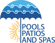 Pools Patios and Spas Logo