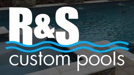R & S Custom Pools Logo