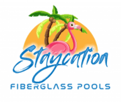 Staycation Fiberglass Pools Logo