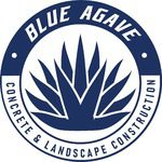 Blue Agave Concrete & Landscape Construction Logo
