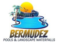 Bermudez Pools & Landscape Waterfalls Logo