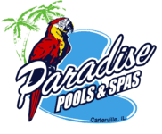 Paradise Pools & Spas Logo