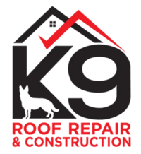 K9 Roof Repair & Construction Logo