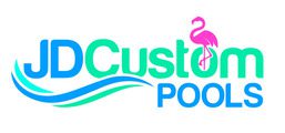 J.D. Custom Pools Logo